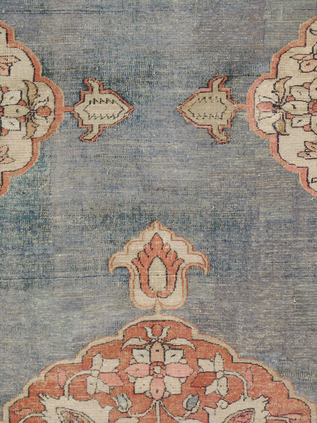Antique Persian Dorokhsh Carpet, No.21886 - Galerie Shabab
