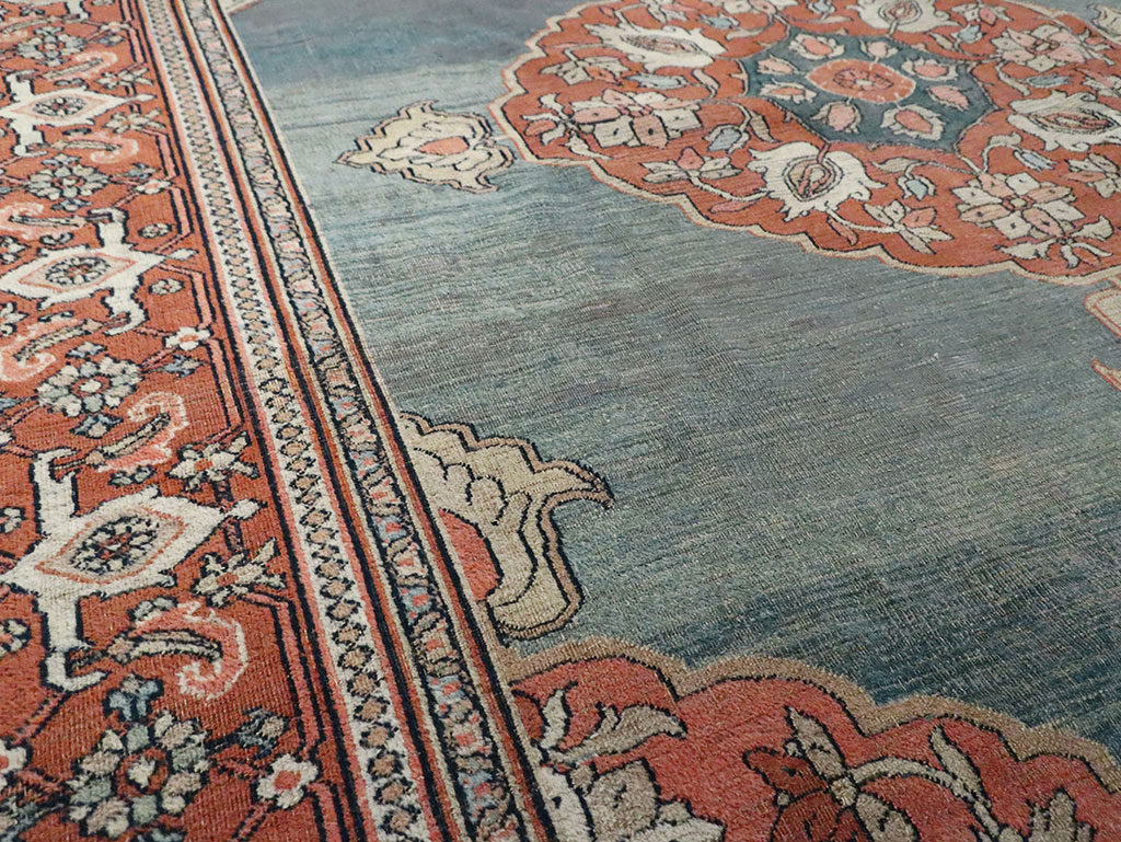 Antique Persian Dorokhsh Carpet, No.21886 - Galerie Shabab