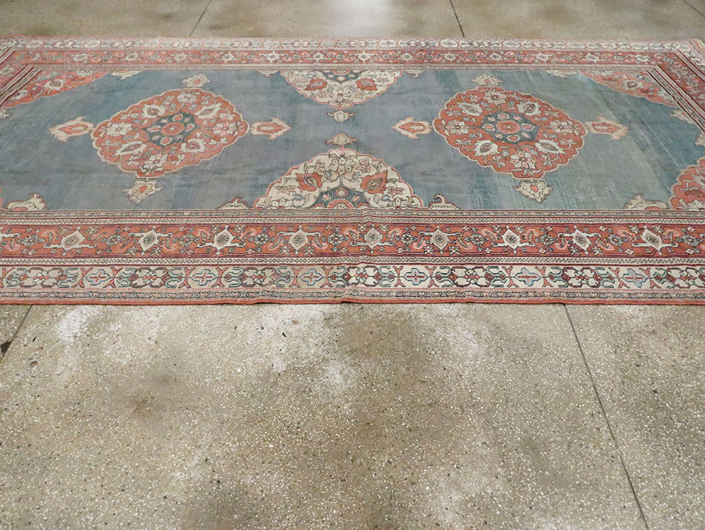 Antique Persian Dorokhsh Carpet, No.21886 - Galerie Shabab