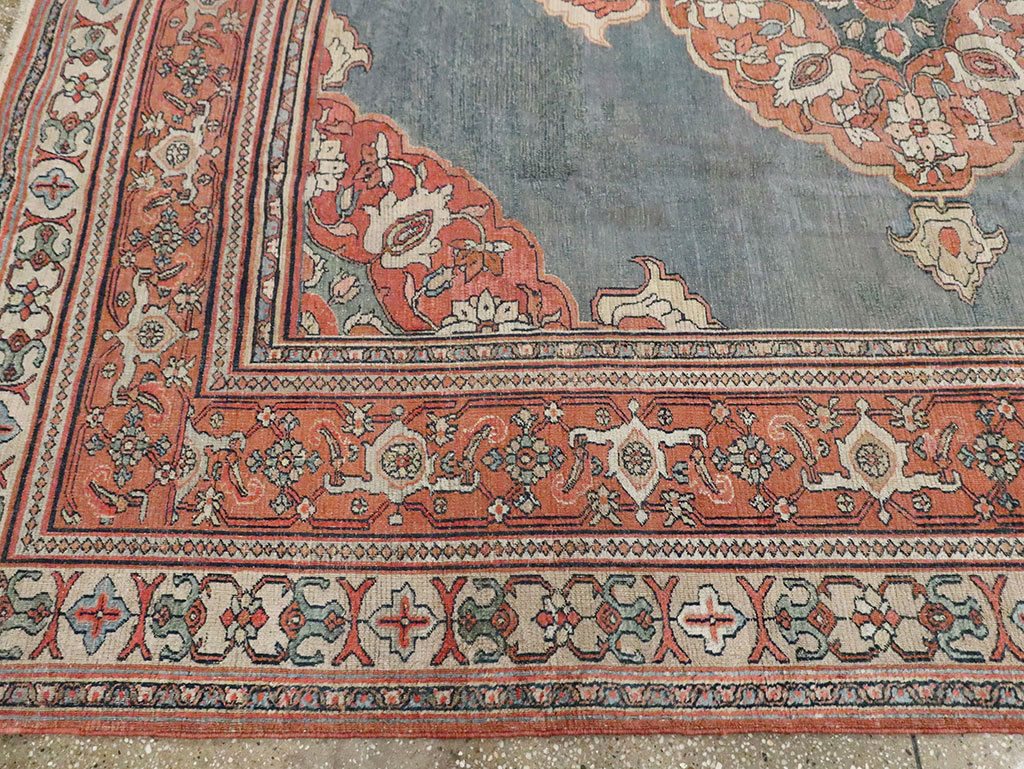 Antique Persian Dorokhsh Carpet, No.21886 - Galerie Shabab