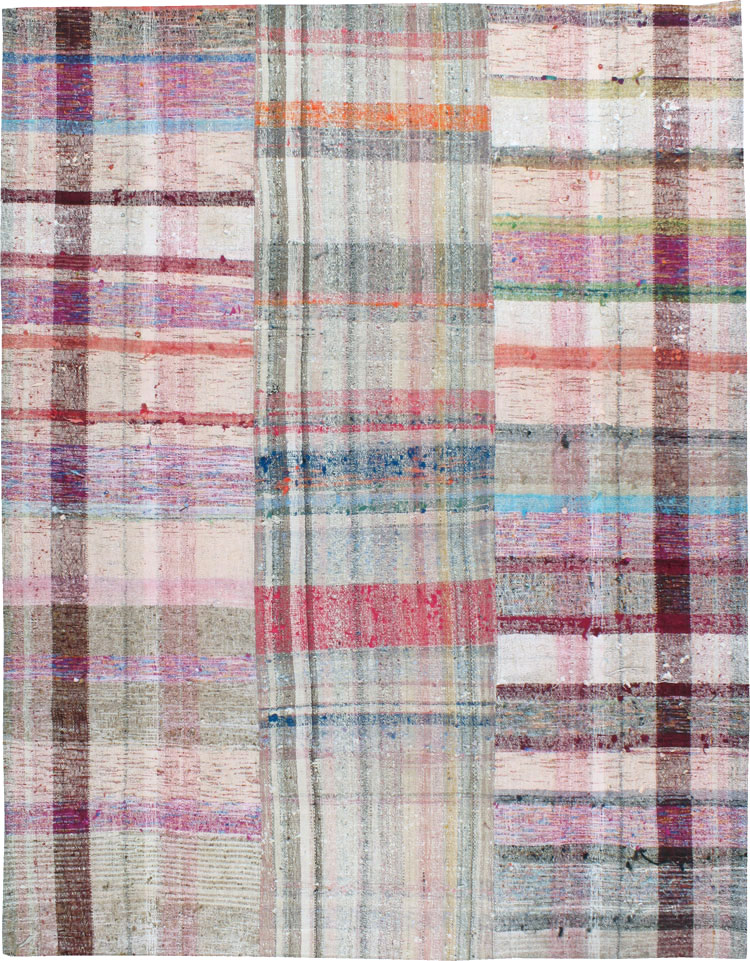 Vintage Turkish Flat-weave Kilim, No.21901 - Galerie Shabab