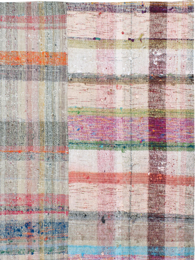 Vintage Turkish Flat-weave Kilim, No.21901 - Galerie Shabab