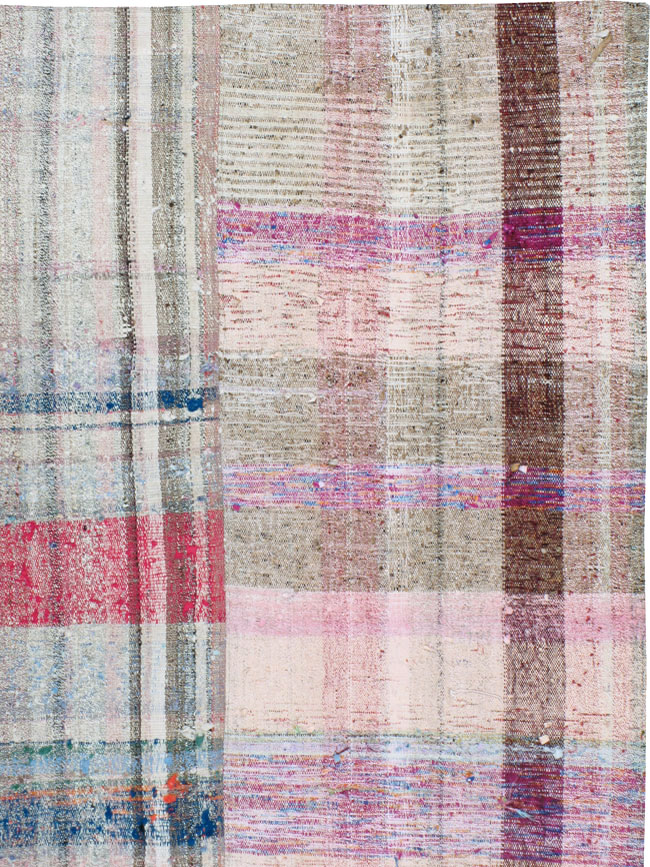 Vintage Turkish Flat-weave Kilim, No.21901 - Galerie Shabab