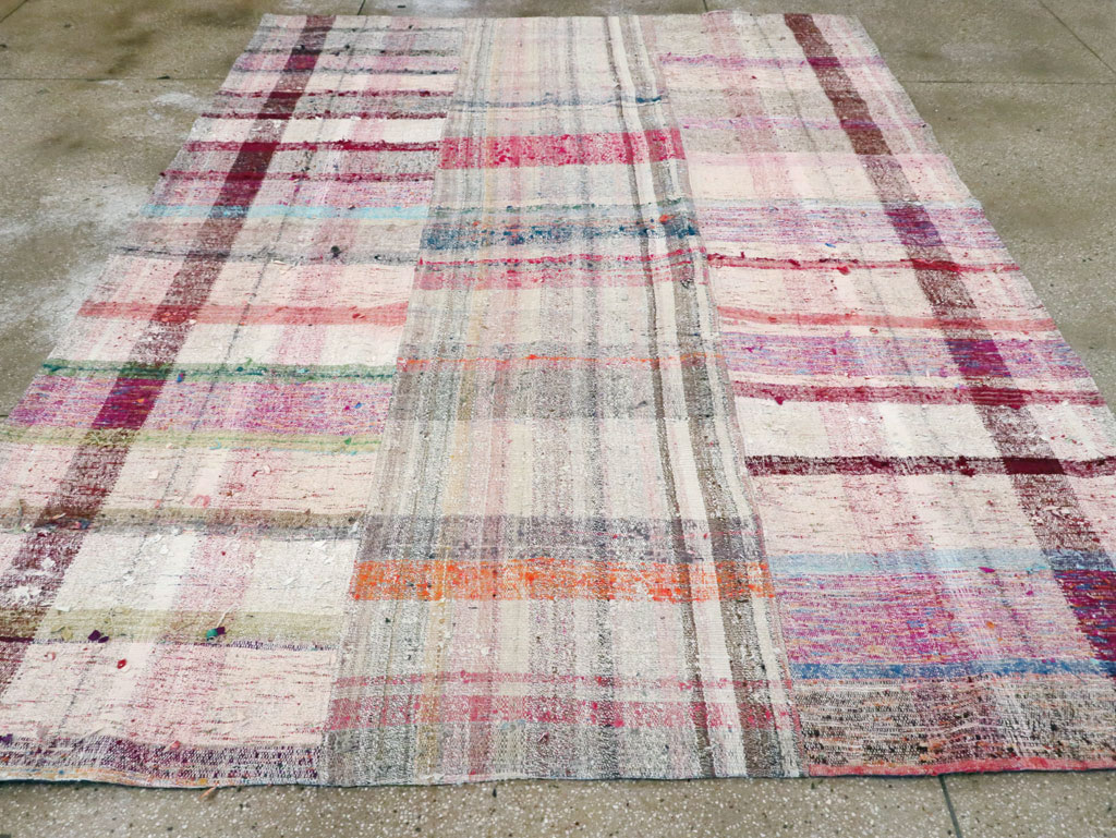 Vintage Turkish Flat-weave Kilim, No.21901 - Galerie Shabab