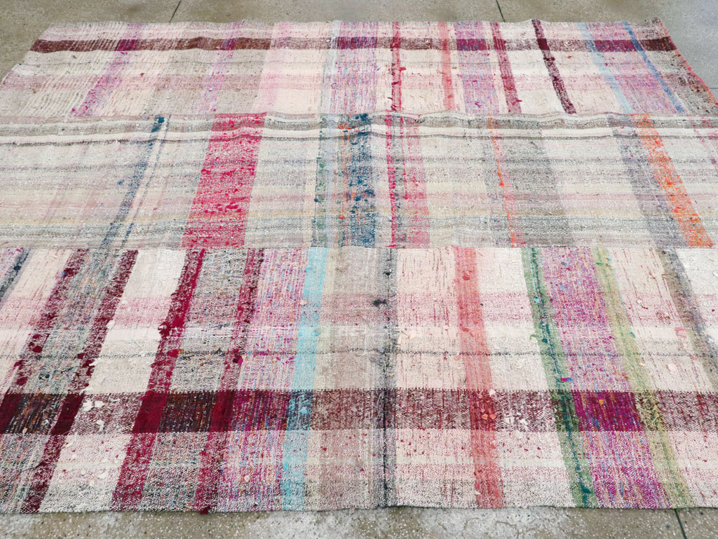 Vintage Turkish Flat-weave Kilim, No.21901 - Galerie Shabab