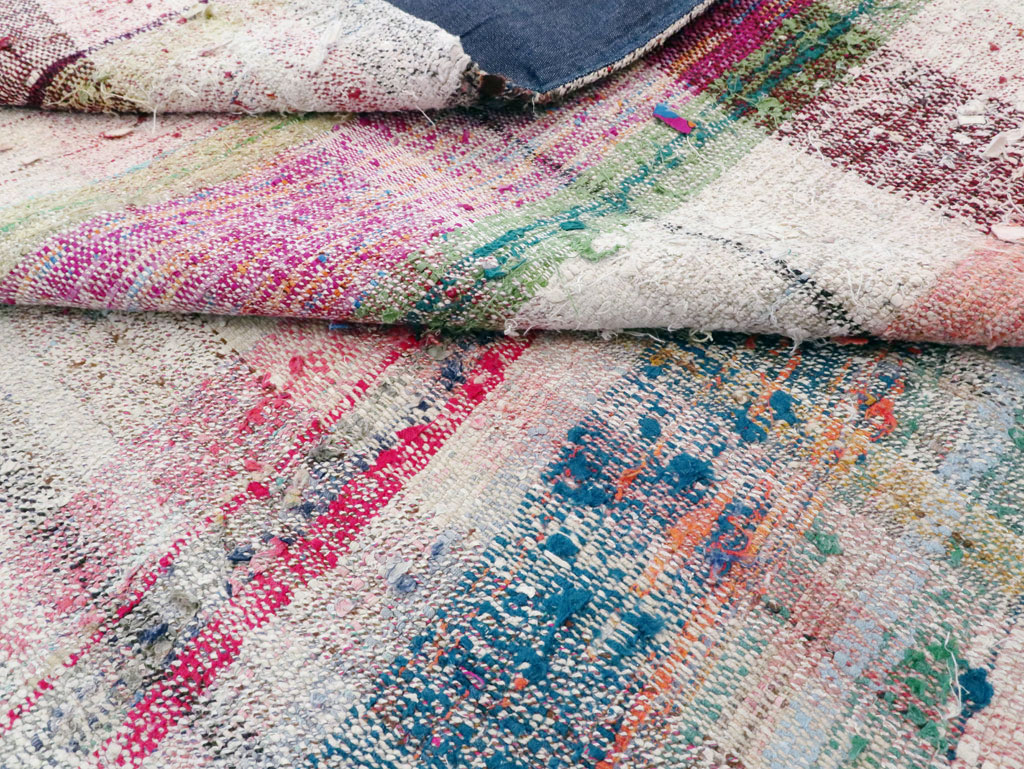 Vintage Turkish Flat-weave Kilim, No.21901 - Galerie Shabab