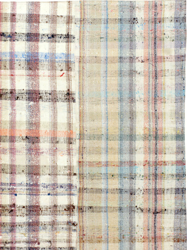 Vintage Turkish Flat-weave Kilim, No.21902 - Galerie Shabab