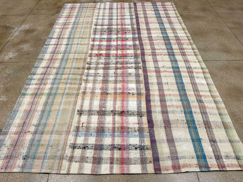 Vintage Turkish Flat-weave Kilim, No.21902 - Galerie Shabab