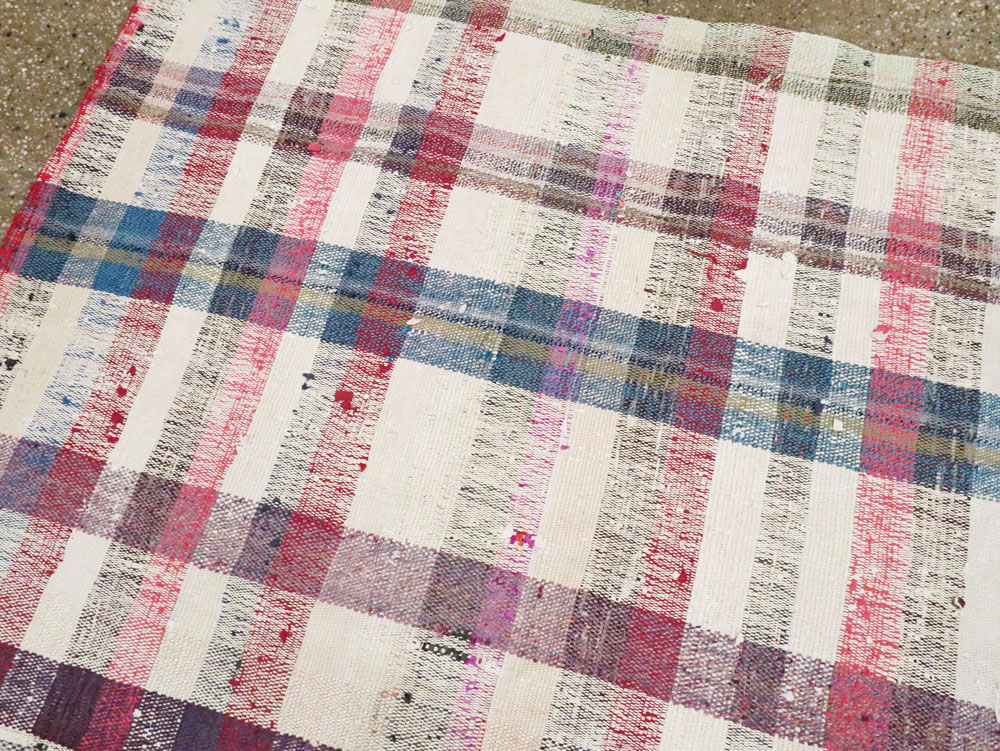 Vintage Turkish Flat-weave Kilim, No.21902 - Galerie Shabab