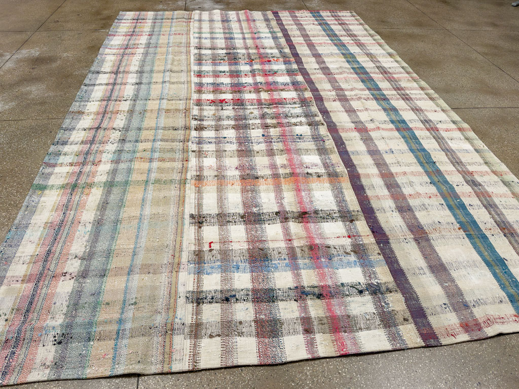 Vintage Turkish Flat-weave Kilim, No.21902 - Galerie Shabab