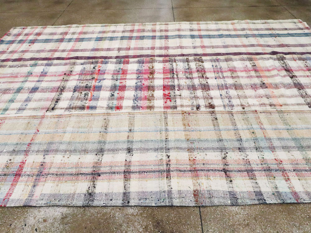 Vintage Turkish Flat-weave Kilim, No.21902 - Galerie Shabab