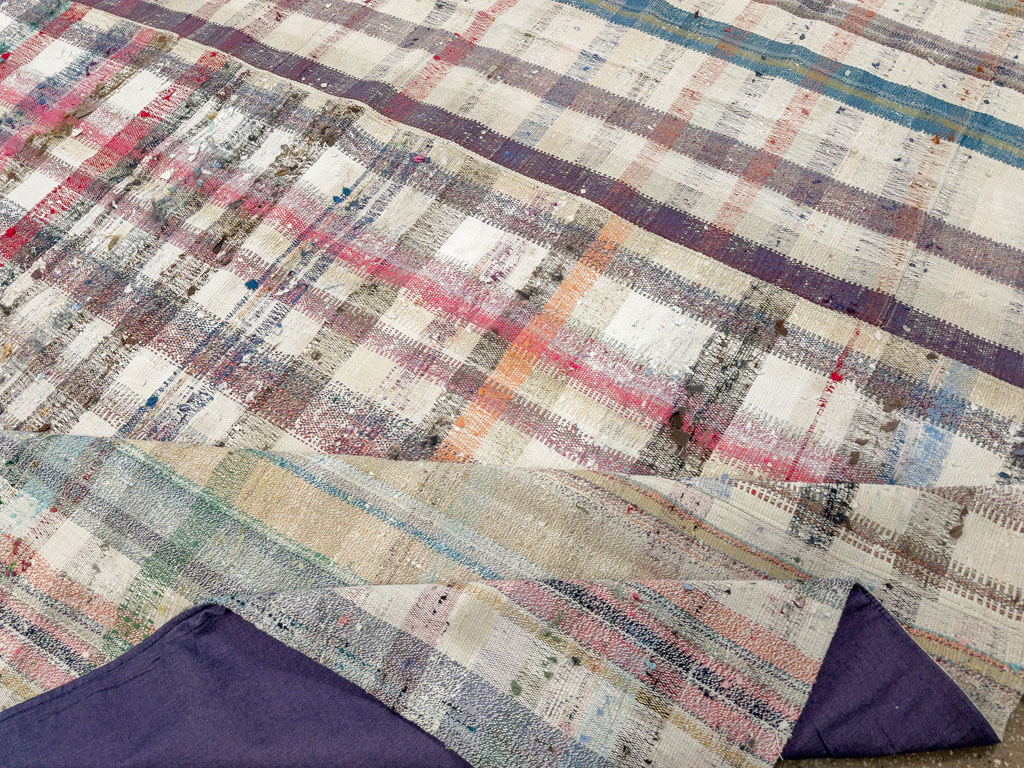 Vintage Turkish Flat-weave Kilim, No.21902 - Galerie Shabab