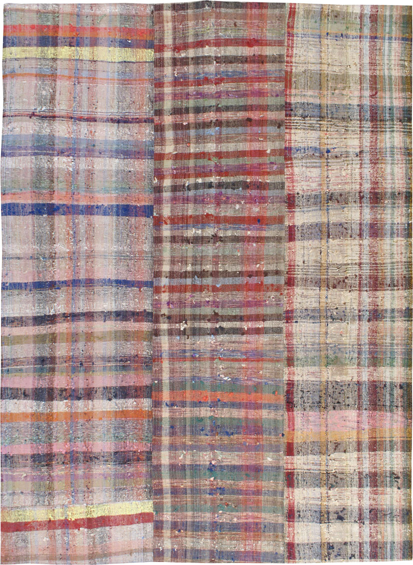 Vintage Turkish Flat-weave Kilim, No.21903 - Galerie Shabab