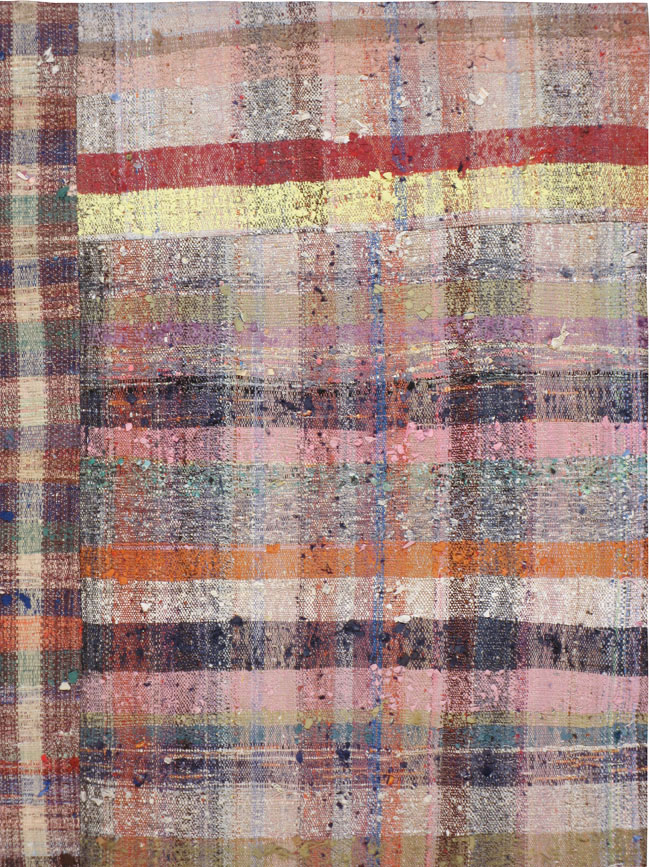 Vintage Turkish Flat-weave Kilim, No.21903 - Galerie Shabab