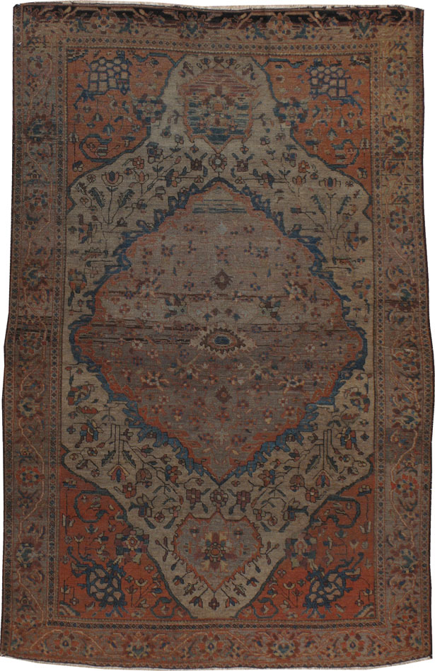 Antique Persian Sarouk Fereghan Rug, No.21914 - Galerie Shabab