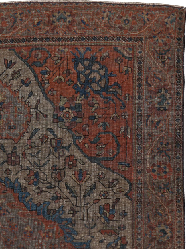 Antique Persian Sarouk Fereghan Rug, No.21914 - Galerie Shabab