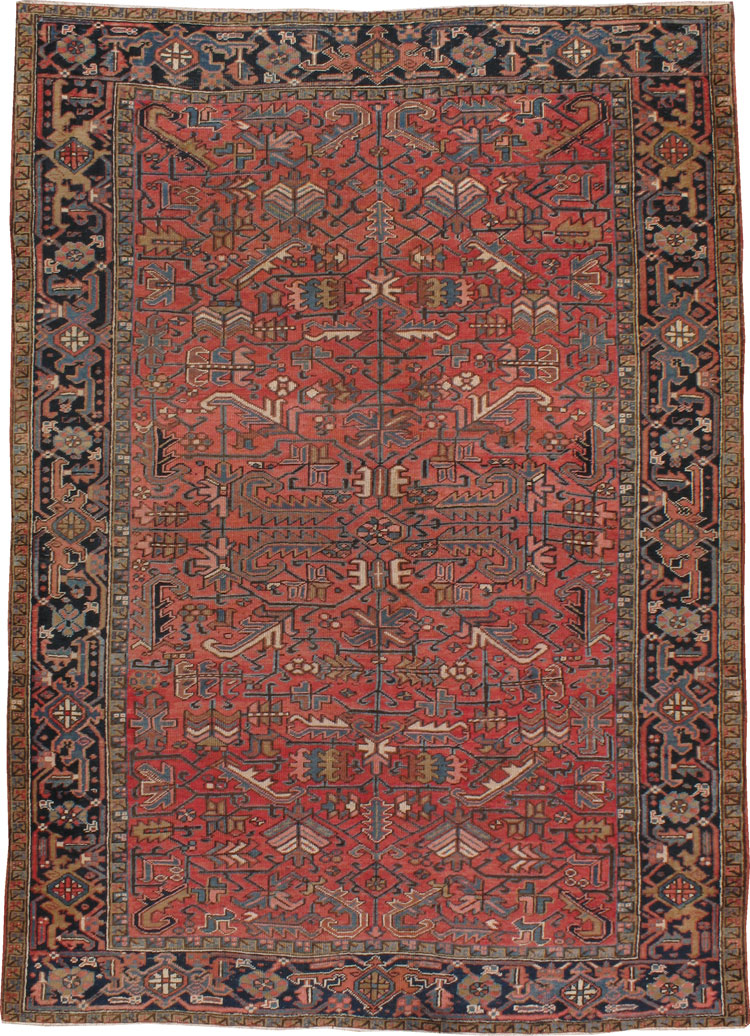 Antique Heriz Carpet, No.21918 - Galerie Shabab