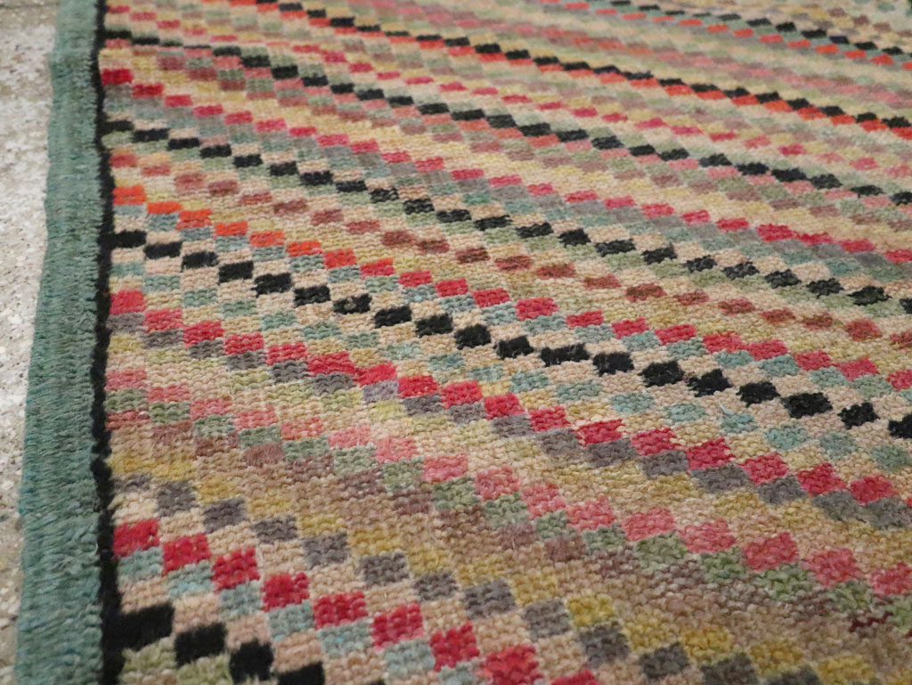 Vintage Turkish Anatolian Throw Rug, No.21933 - Galerie Shabab