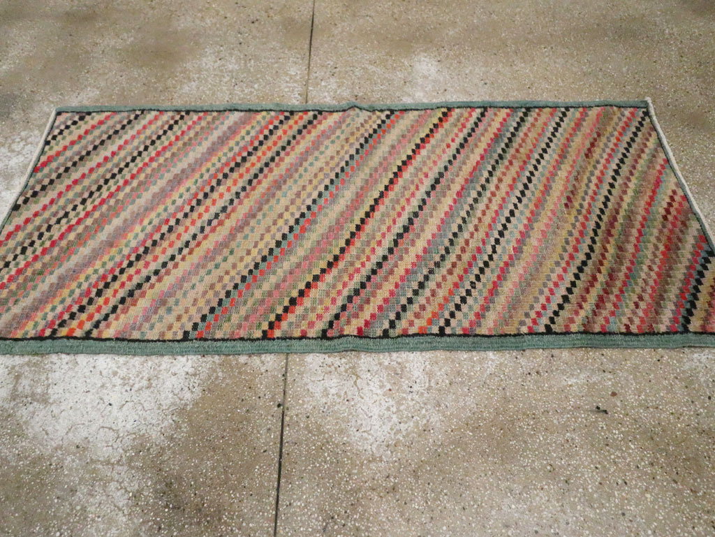 Vintage Turkish Anatolian Throw Rug, No.21933 - Galerie Shabab