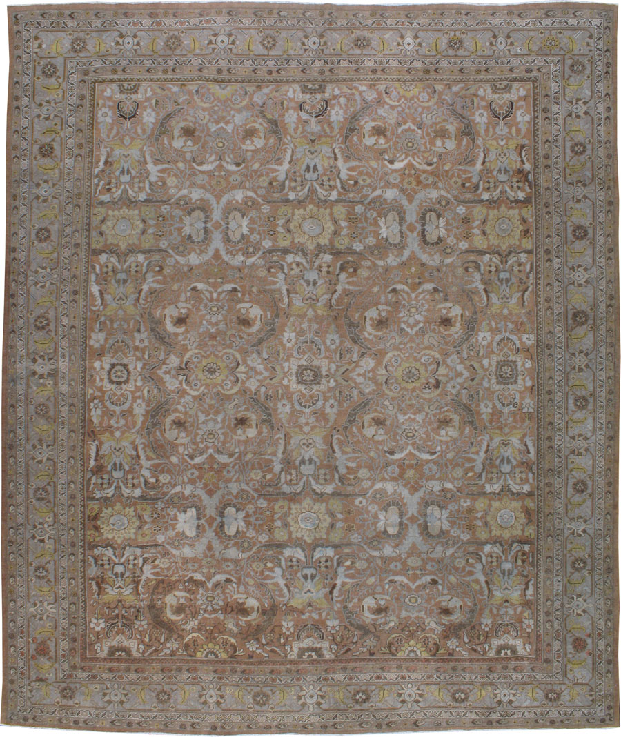 Antique Mahal Carpet, No.21937 - Galerie Shabab