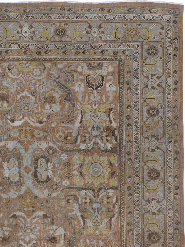 Antique Mahal Carpet, No.21937 - Galerie Shabab
