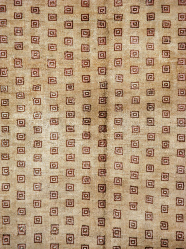 Vintage Turkish Anatolian Wide Gallery Runner, No.21938 - Galerie Shabab