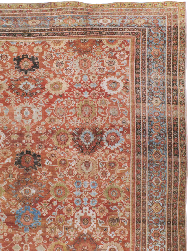 Antique Persian Mahal Carpet, No.21939 - Galerie Shabab
