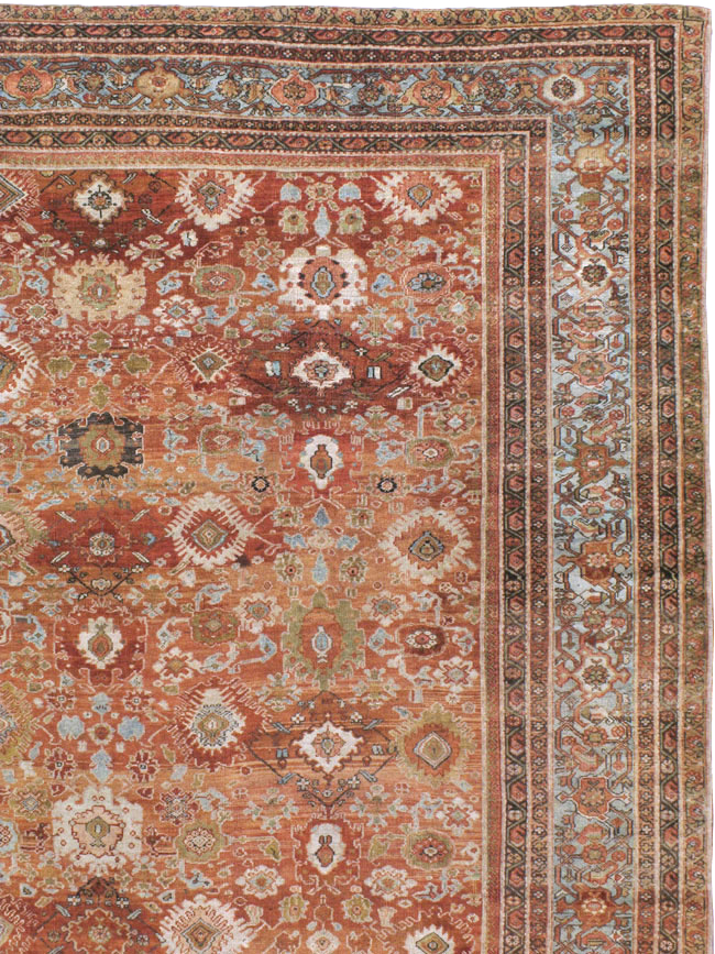 Antique Persian Mahal Carpet, No.21939 - Galerie Shabab