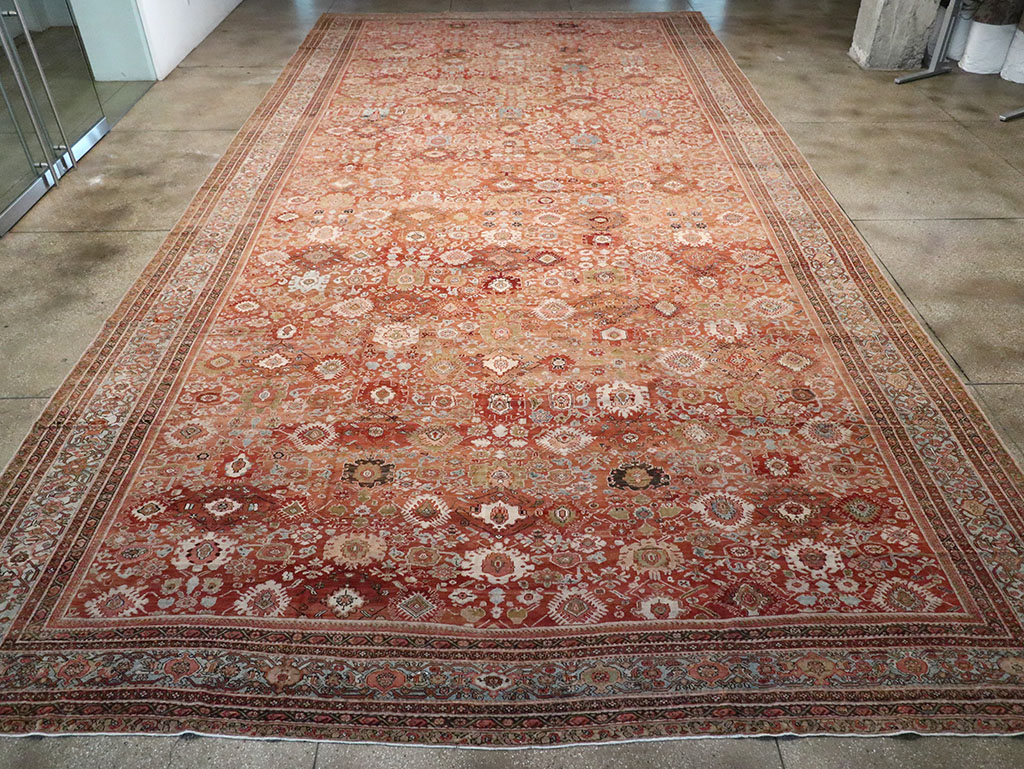 Antique Persian Mahal Carpet, No.21939 - Galerie Shabab