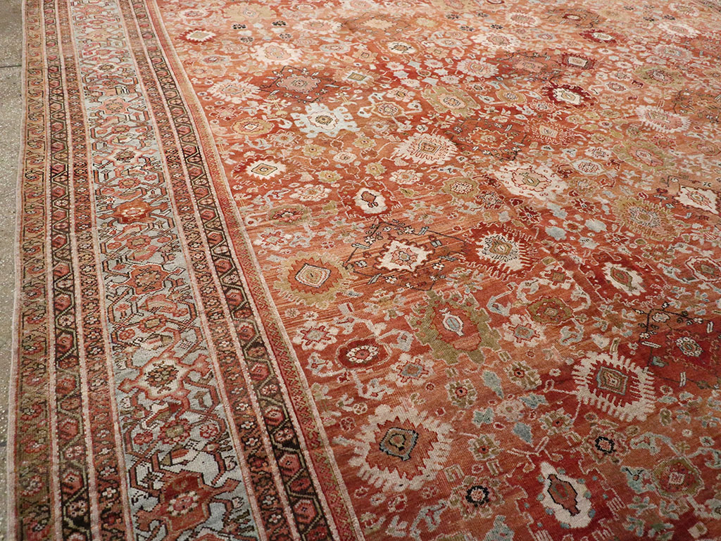 Antique Persian Mahal Carpet, No.21939 - Galerie Shabab