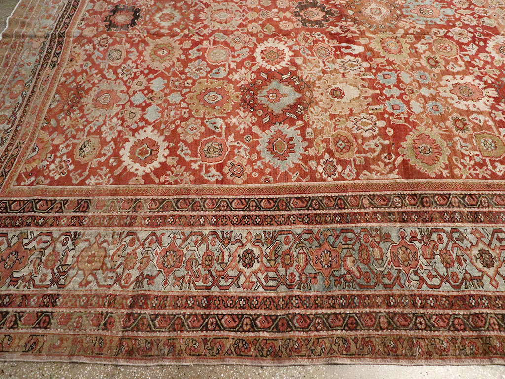 Antique Persian Mahal Carpet, No.21939 - Galerie Shabab