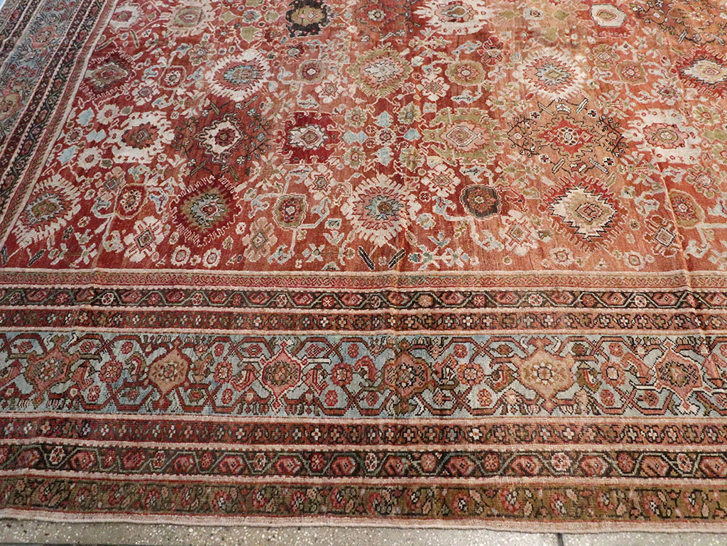 Antique Persian Mahal Carpet, No.21939 - Galerie Shabab
