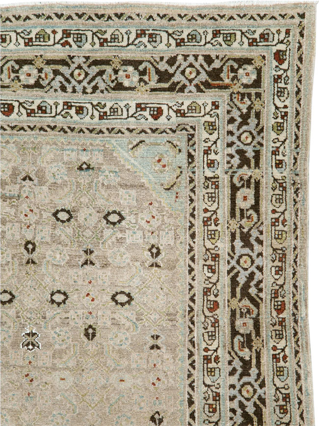 Vintage Persian Malayer Gallery Rug, No.21941 - Galerie Shabab