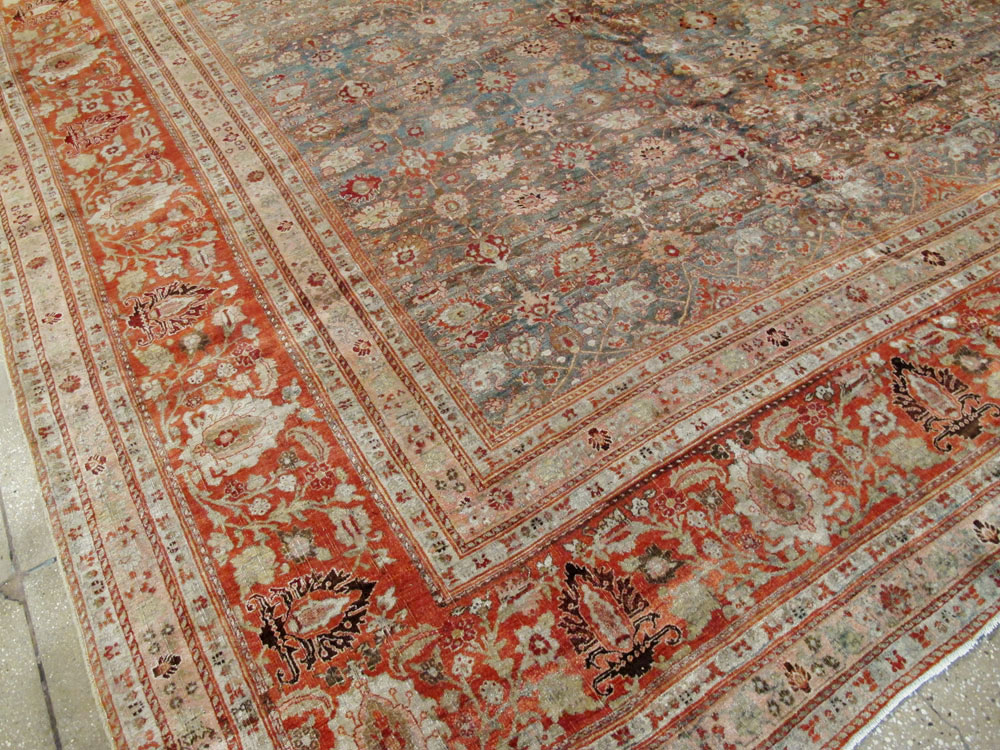 Antique Persian Bidjar Carpet, No.21959 - Galerie Shabab