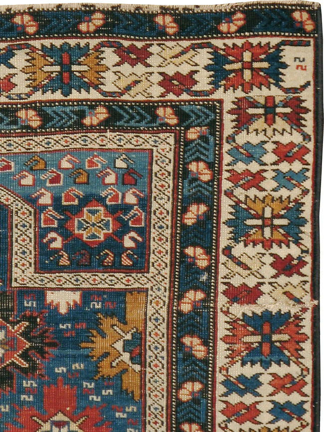Antique Caucasian Shirvan Rug, No.21965 - Galerie Shabab