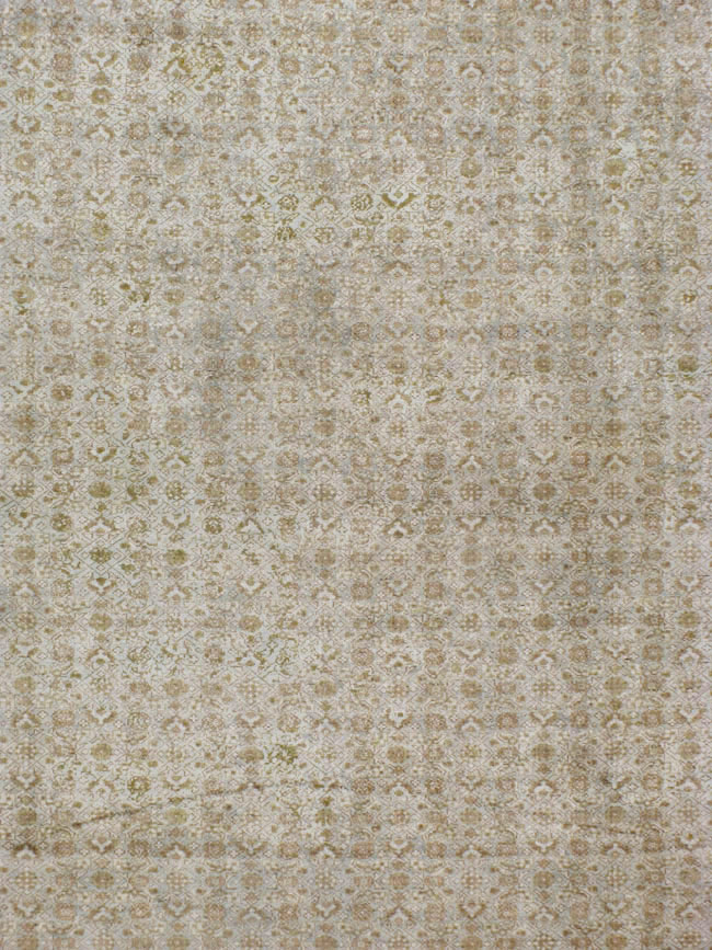 Antique Persian Senneh Tabriz Carpet, No.21967 - Galerie Shabab