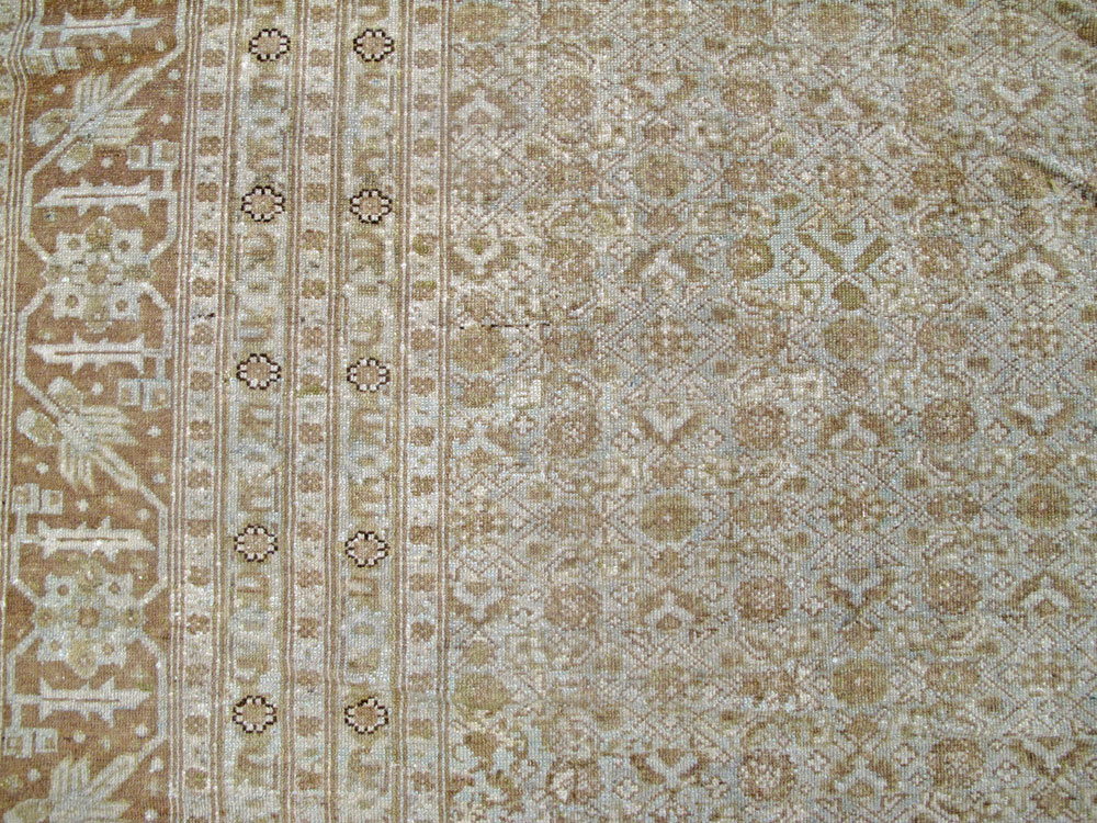 Antique Persian Senneh Tabriz Carpet, No.21967 - Galerie Shabab
