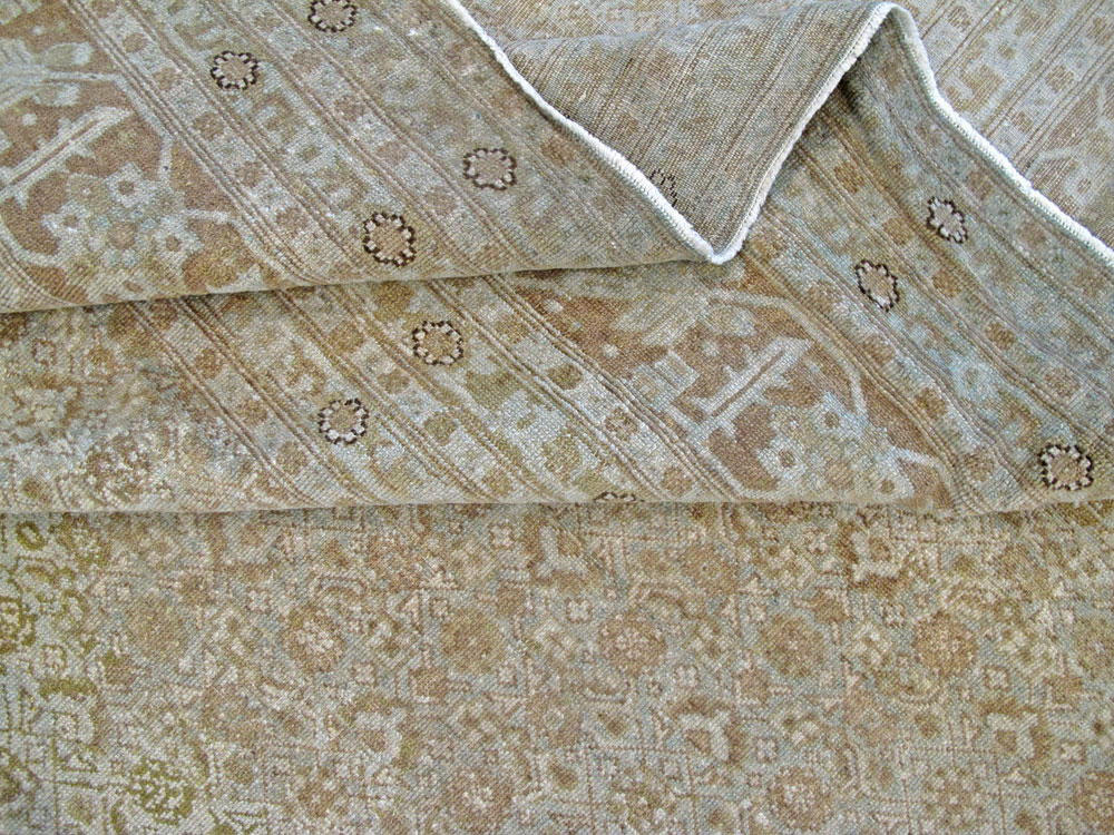 Antique Persian Senneh Tabriz Carpet, No.21967 - Galerie Shabab