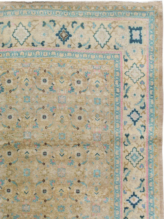 Antique  Persian Mahal Carpet, No.21969 - Galerie Shabab