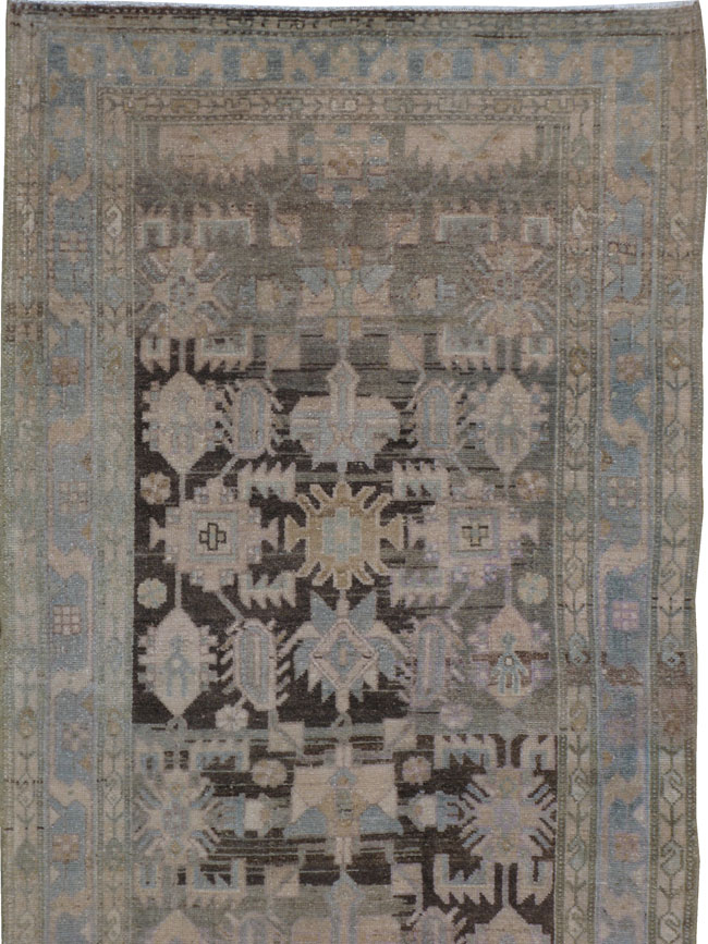 Vintage Persian Malayer Runner, No.21971 - Galerie Shabab