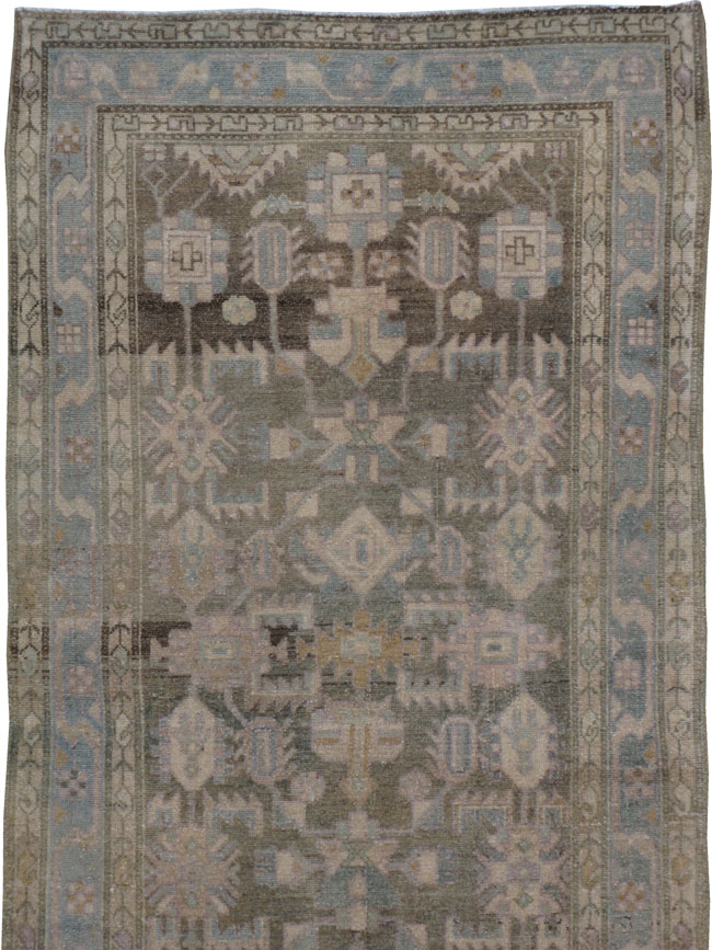 Vintage Persian Malayer Runner, No.21971 - Galerie Shabab
