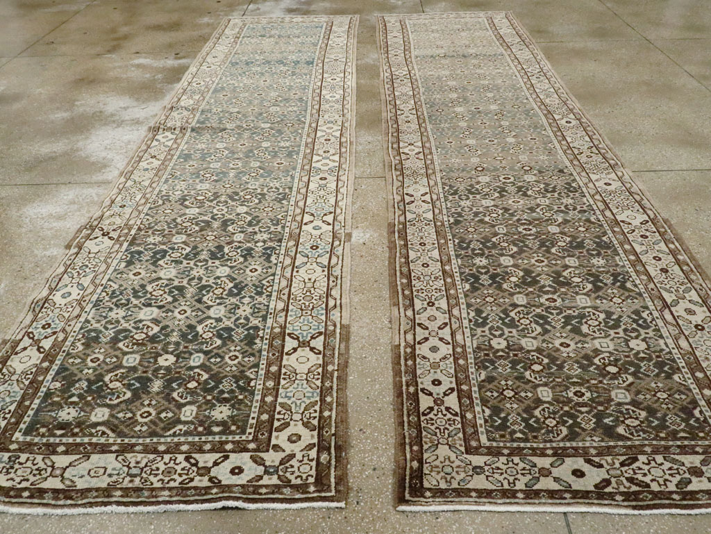 Vintage Persian Malayer Runner (Pair: 1 of 2), No.21973 - Galerie Shabab