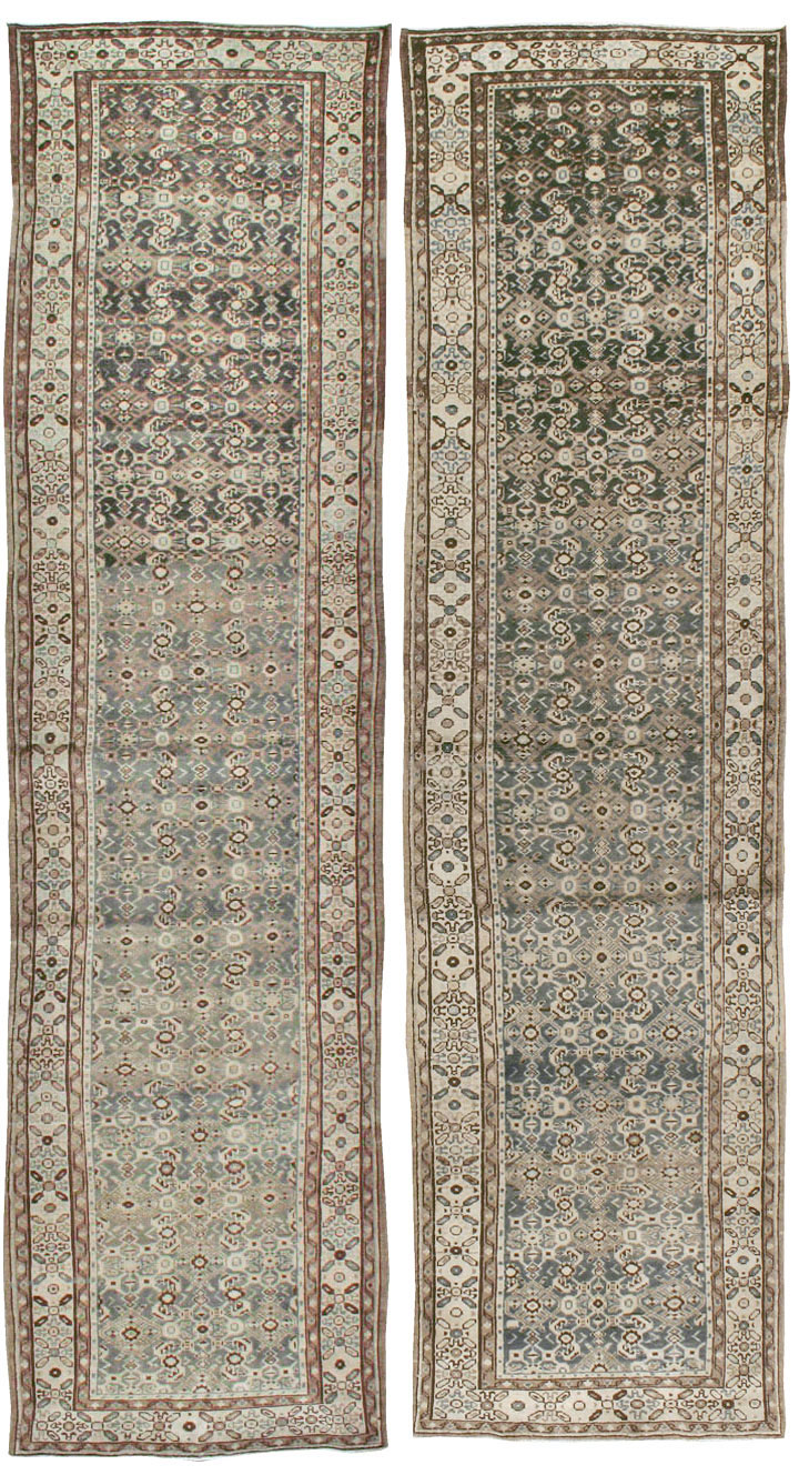 Vintage Persian Malayer Runner (Pair: 2 of 2), No.21974 - Galerie Shabab