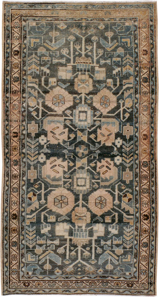 Vintage Persian Malayer Rug, No.21975 - Galerie Shabab