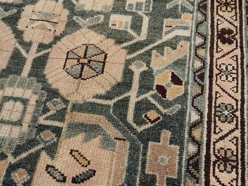 Vintage Persian Malayer Rug, No.21975 - Galerie Shabab