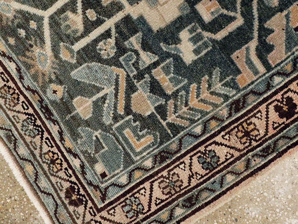 Vintage Persian Malayer Rug, No.21975 - Galerie Shabab