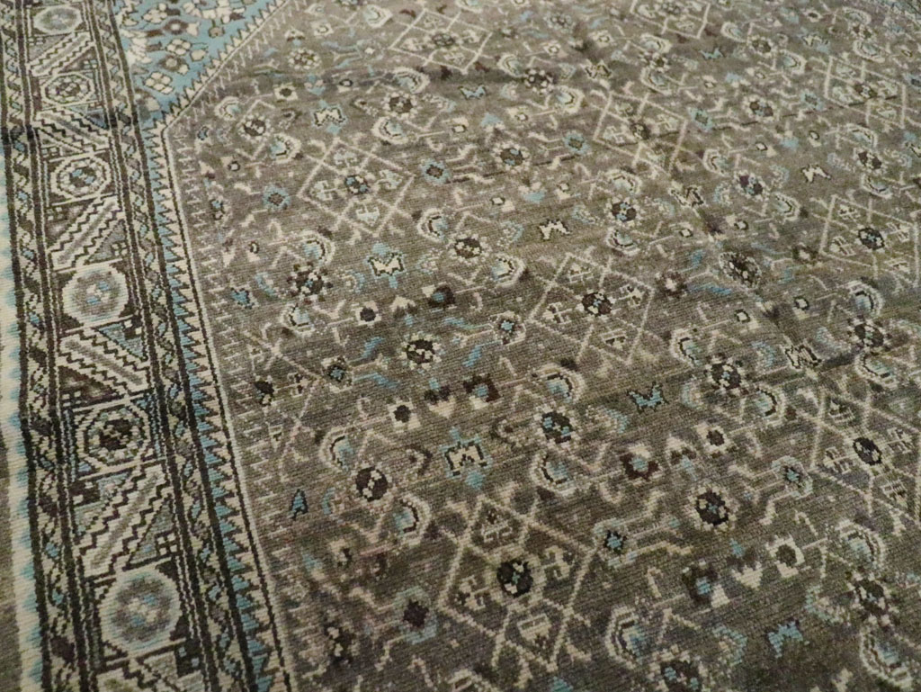 Vintage Persian Malayer Gallery Rug, No.21978 - Galerie Shabab