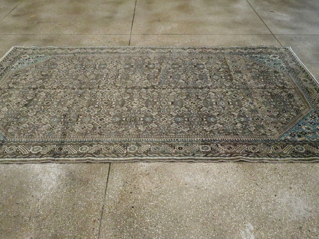 Vintage Persian Malayer Gallery Rug, No.21978 - Galerie Shabab