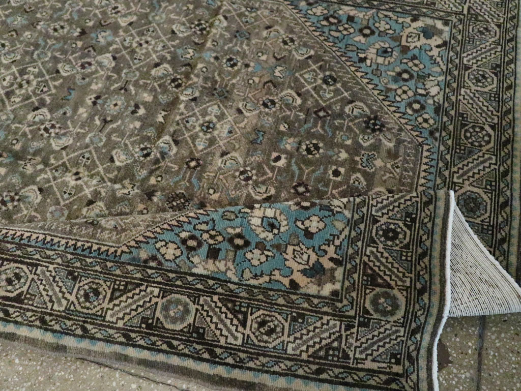 Vintage Persian Malayer Gallery Rug, No.21978 - Galerie Shabab