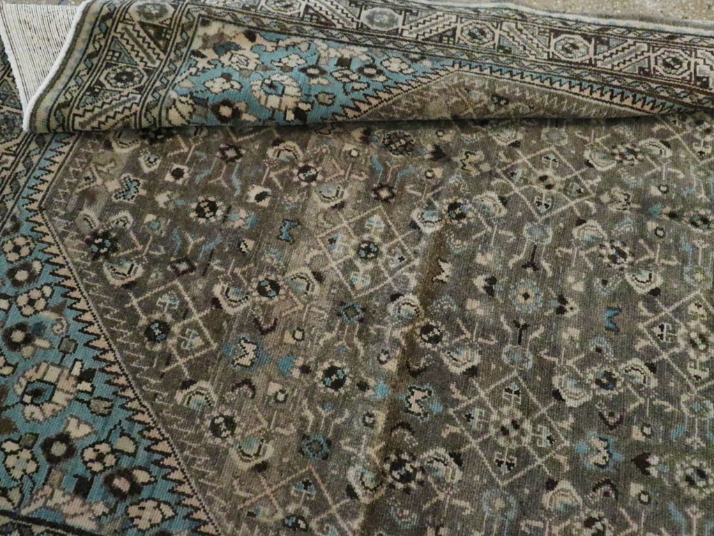 Vintage Persian Malayer Gallery Rug, No.21978 - Galerie Shabab